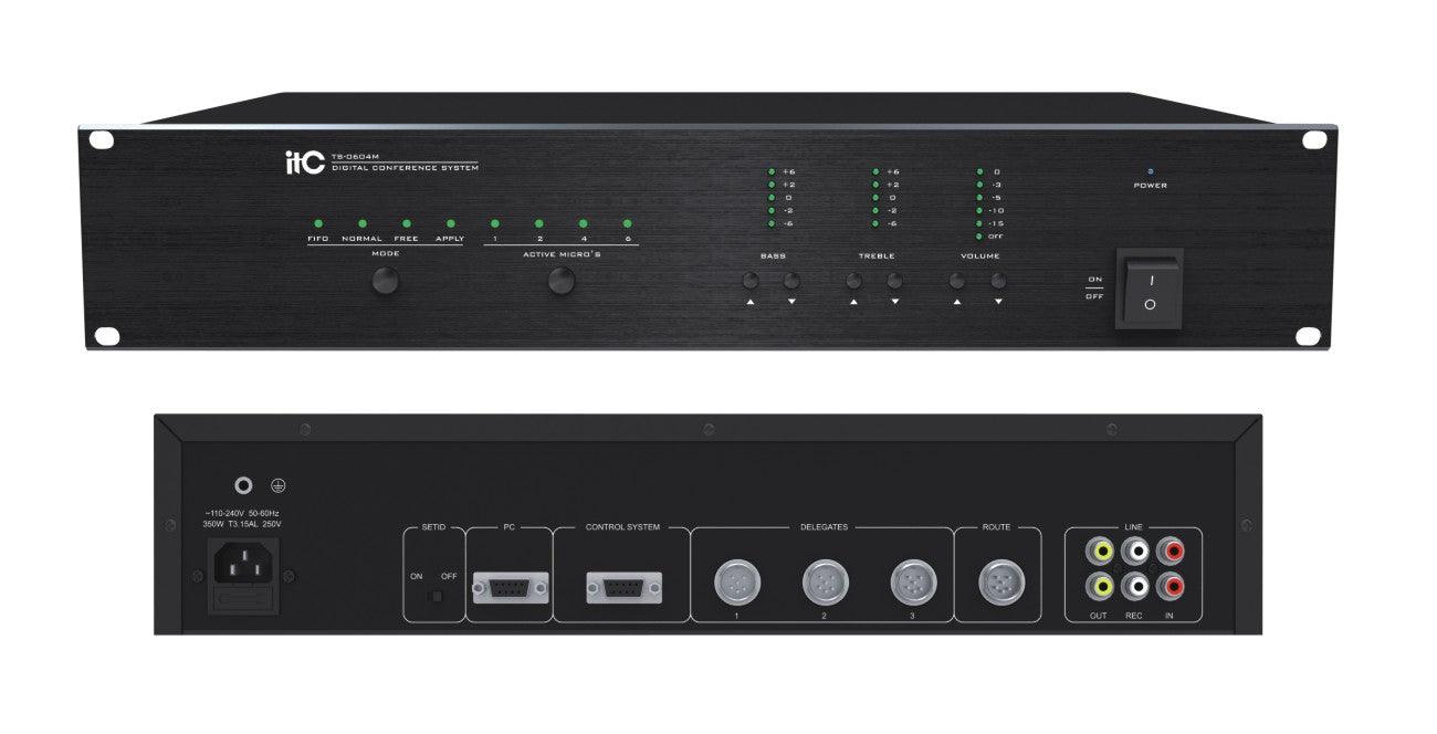 ITC TS-0604M Digital Conference System Controller - DECIBEL JORDAN