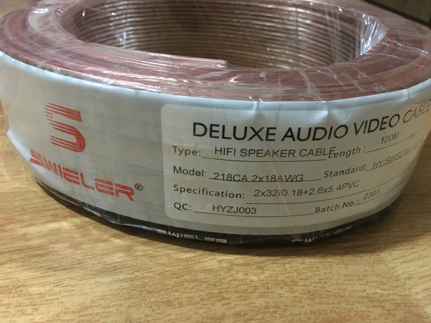 218CA 2X18AWG HIFI SPEAKER CABLE 80m