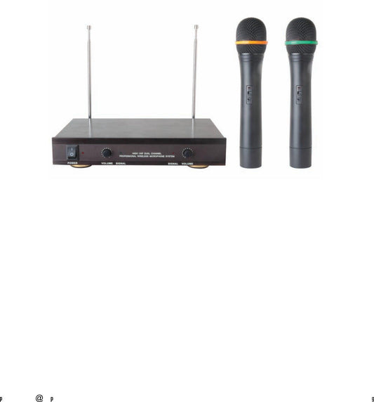 T-521F Wireless Handheld Microphones - DECIBEL JORDAN