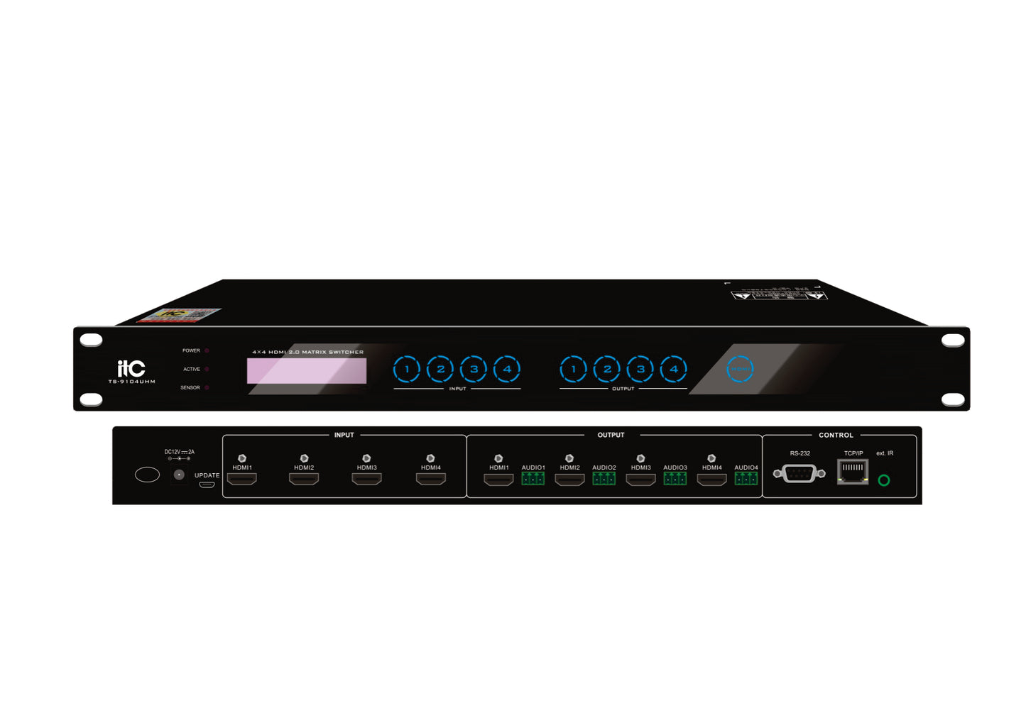 TS-9104UHM HD Video Switcher