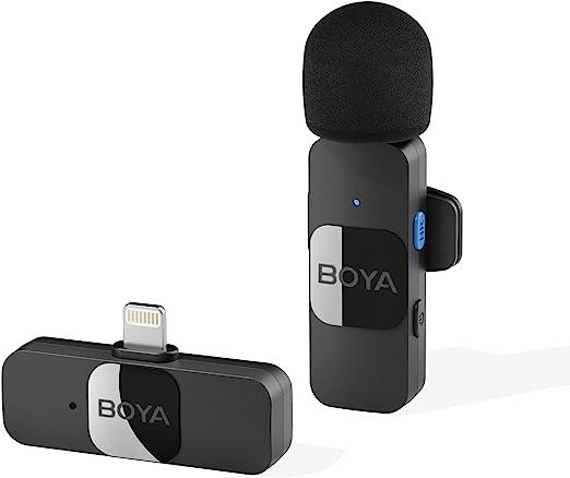 BOYA BY-V1 Ultracompact 2.4GHz Wireless Microphone System - DECIBEL JORDAN