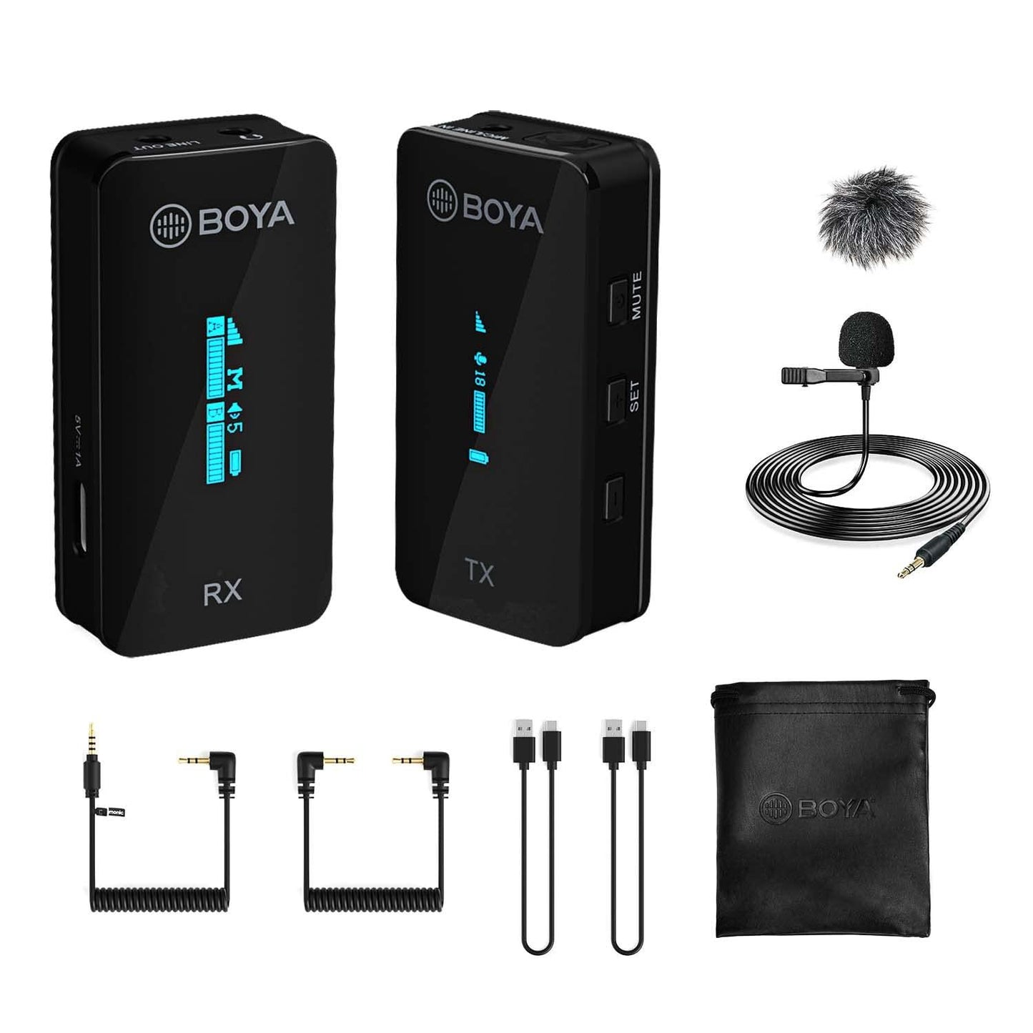 BOYA BY-XM6-S1 2.4GHz Ultra-compact Wireless Microphone System - DECIBEL JORDAN