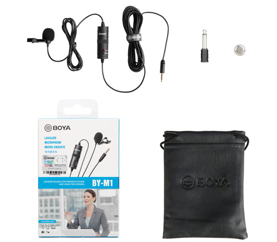 BY-M1 Omni Directional Lavalier Microphone