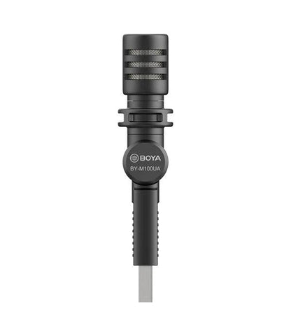 BOYA USB-A Microphone Record, BY-M100UA Mini Shotgun Microphone Plug & Play for USB-A Devices Samsung/Huawei Windows, PC Computer, Tablets, MAC in Podcast Liverstream Tiktok YouTube Video - DECIBEL JORDAN