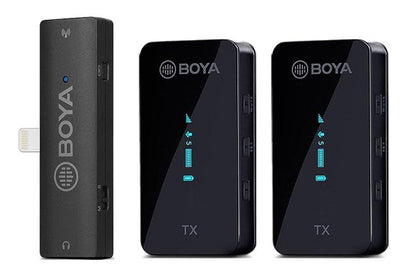 BOYA BY-XM6-S4 2.4GHz Dual-Channel Wireless Microphone System - DECIBEL JORDAN