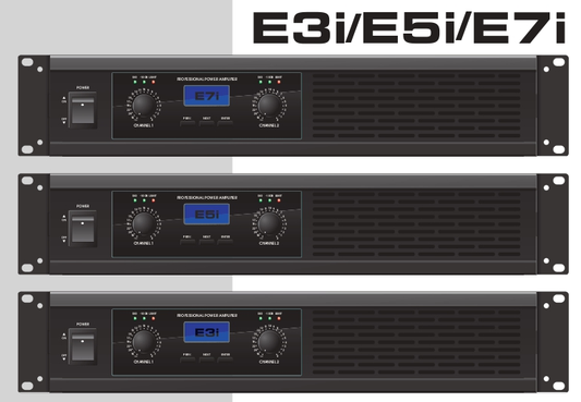 HPA E3i/E5i/E7i Power amplifier