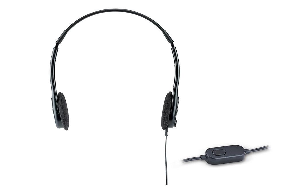 Genius Lightweight Headset For Laptop and Mobility Device, Black - HS-M200C - DECIBEL JORDAN