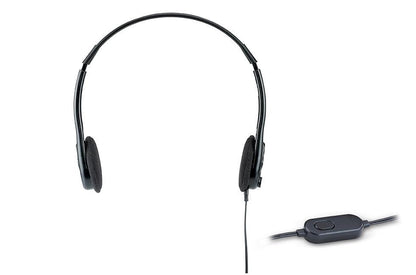 Genius Lightweight Headset For Laptop and Mobility Device, Black - HS-M200C - DECIBEL JORDAN