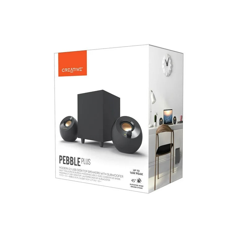 Creative Pebble Plus 2.1 USB-Powered Desktop Speaker