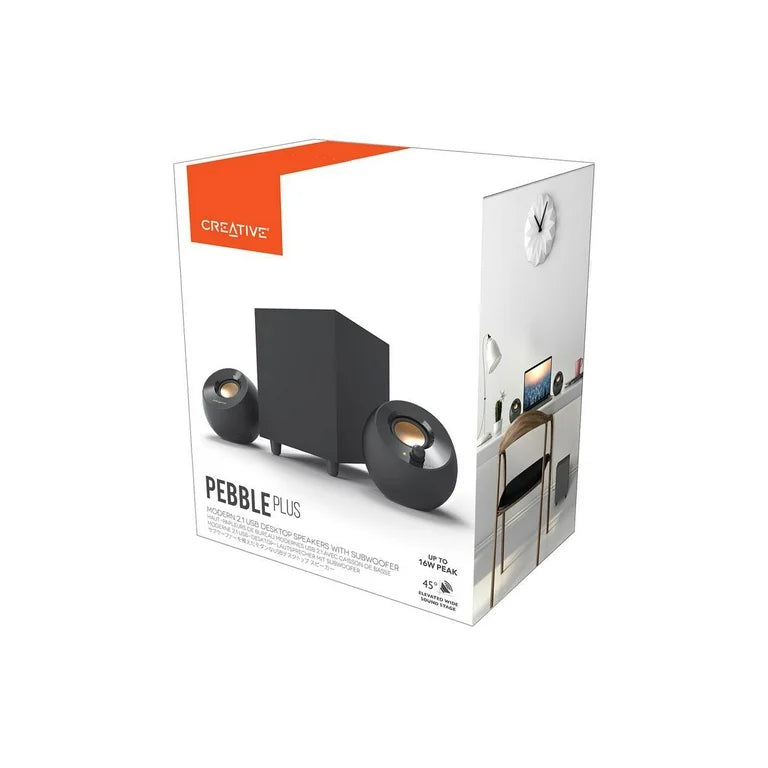 Creative Pebble Plus 2.1 USB-Powered Desktop Speaker