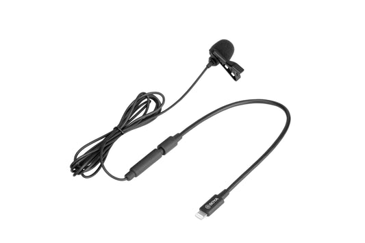 BY-M2 Clip-on Lavalier Microphone for iOS devices