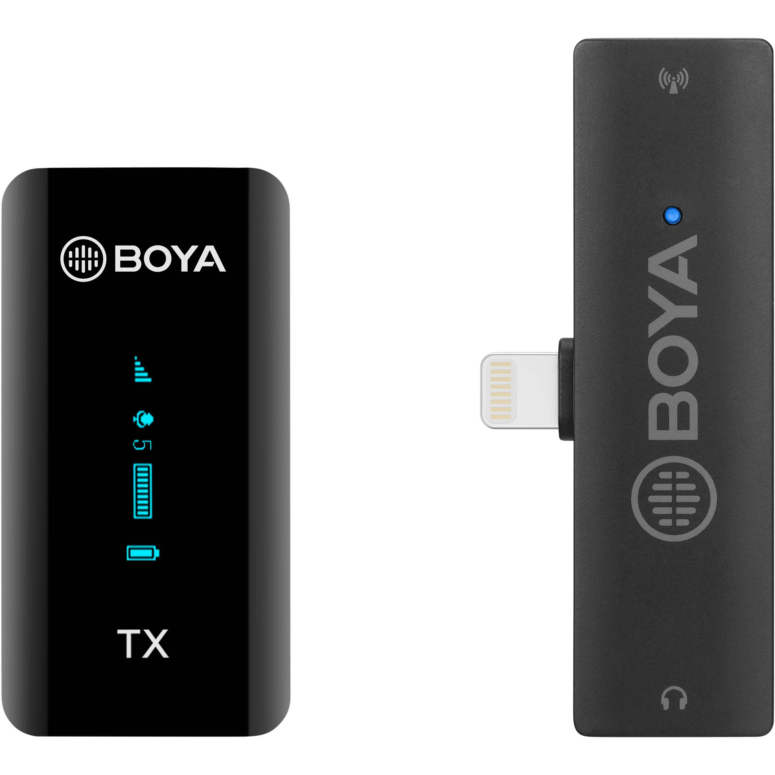 BOYA BY-XM6-S3 2.4GHz Dual-Channel Wireless Microphone System