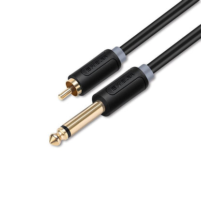 S318C S.WIELER 6.35mm TS to RCA AUDIO CABLE - DECIBEL JORDAN