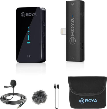 BOYA BY-XM6-S3 2.4GHz Dual-Channel Wireless Microphone System - DECIBEL JORDAN