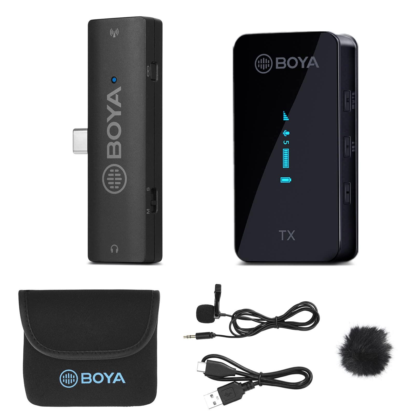 BOYA BY-XM6-S5 2.4GHz Dual-Channel Wireless Microphone System - DECIBEL JORDAN