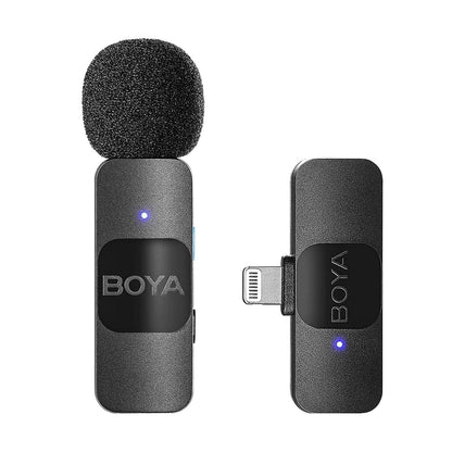 BOYA BY-V1 Ultracompact 2.4GHz Wireless Microphone System - DECIBEL JORDAN