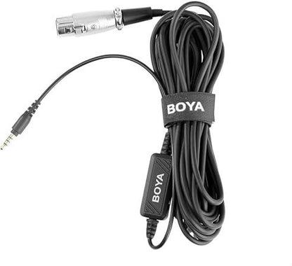 BY-BCA6 XLR to 3.5mm Plug Microphone Cable - DECIBEL JORDAN