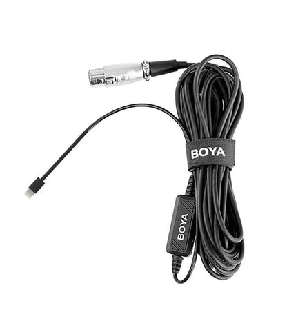 BY-BCA7 - XLR TO LIGHTNING ADAPTER CABLE - DECIBEL JORDAN