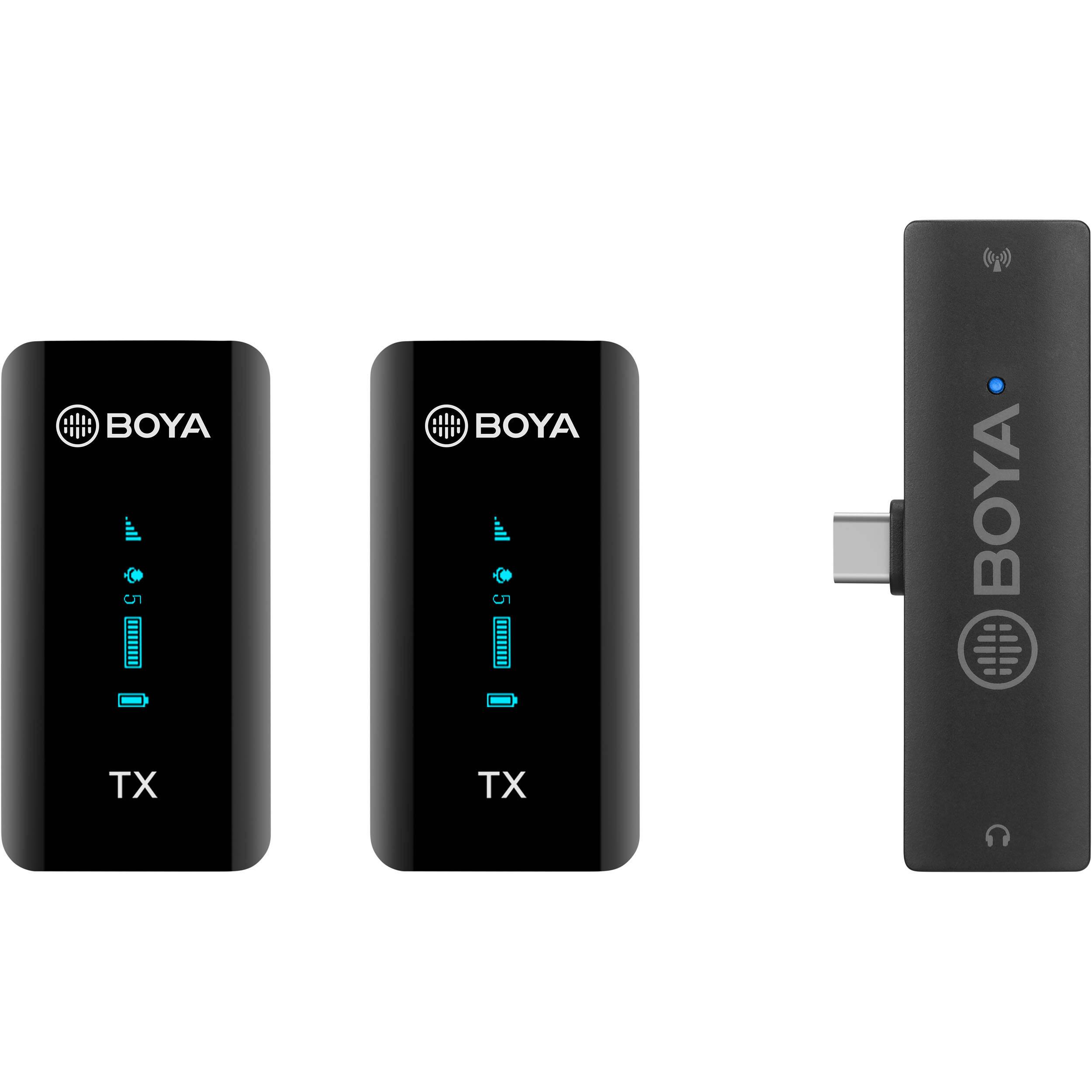 BOYA BY-XM6-S6 2.4GHz Dual-Channel Wireless Microphone System