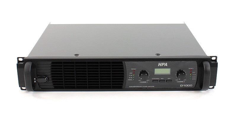 D1000/D1500/D2000 Professional Power Amplifier - DECIBEL JORDAN