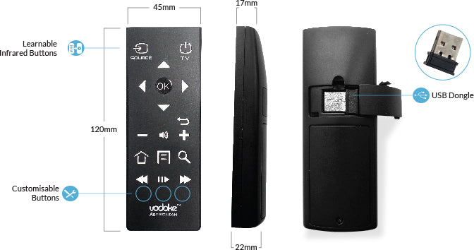 Vodoke GEN5 Remote Control - DECIBEL