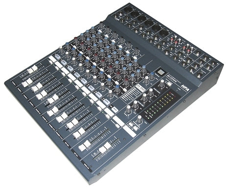 HPA M1224FX-USB Analogue Mixing Desk 8-channel Mixing Console with 100 effects presets, USB Hand Out