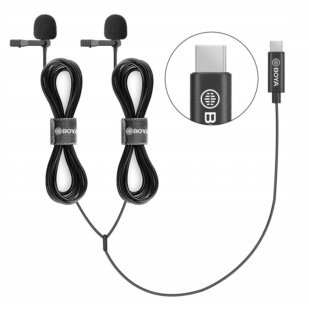 BY-M3D Digital Dual Lavalier Microphones