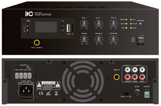 T-B120/T-B240 Mini Mixer Amplifier with MP3/TUNER/Bluetooth