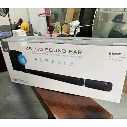 iLive - 32" Bluetooth Sound Bar with Wireless Subwoofer & Satellite Speakers (ITBSW421B) - DECIBEL